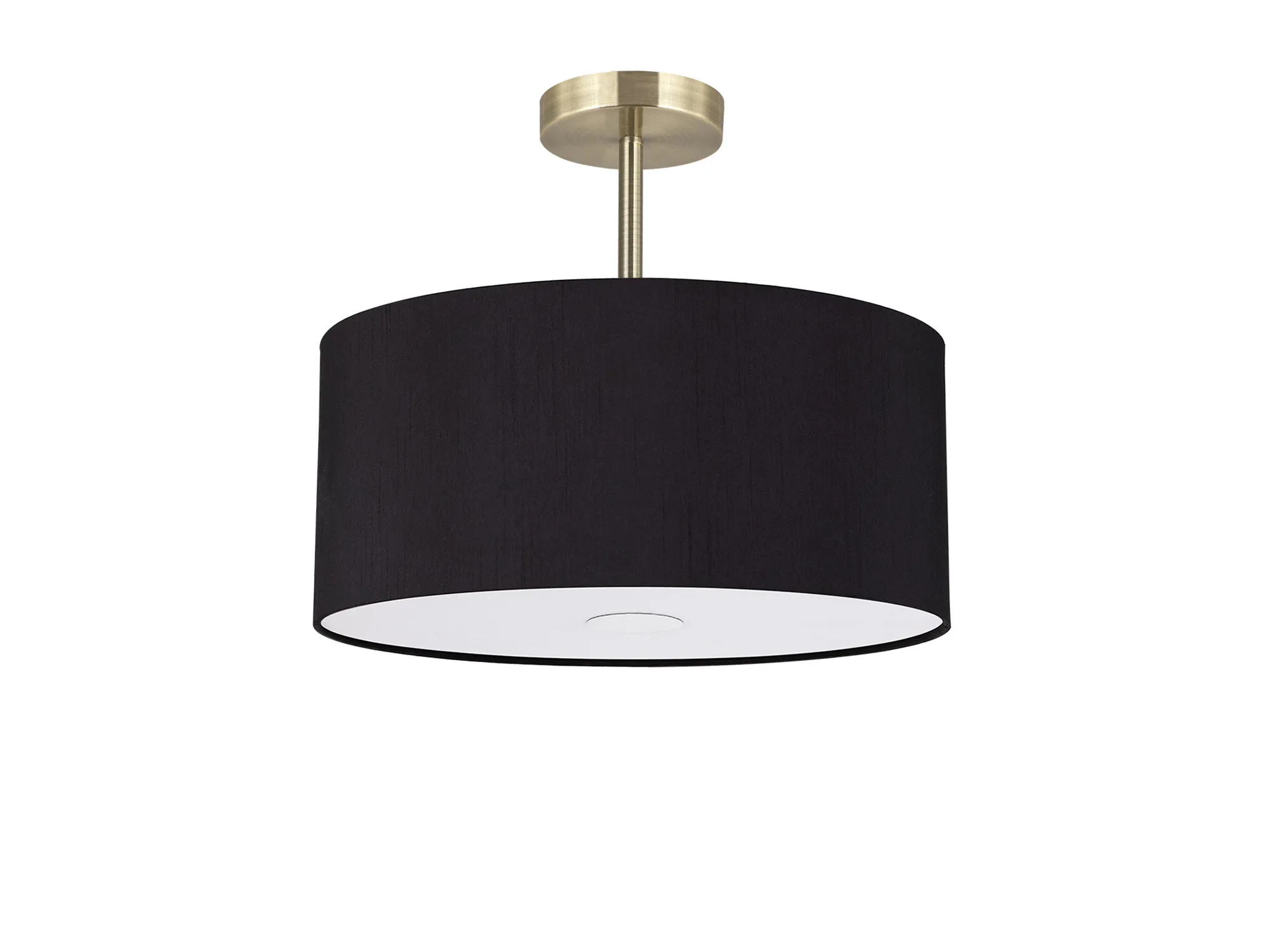 Universal 40cm Frosted Acrylic Diffuser Chrome Centre White D0319  Deco Universal